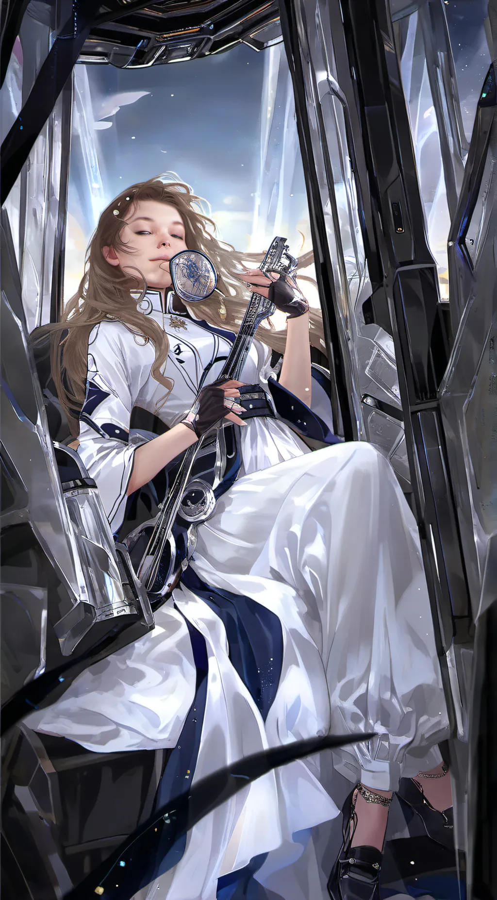 ai character: Ash background