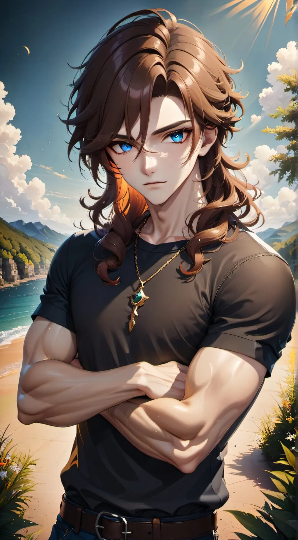 ai character: Diego background
