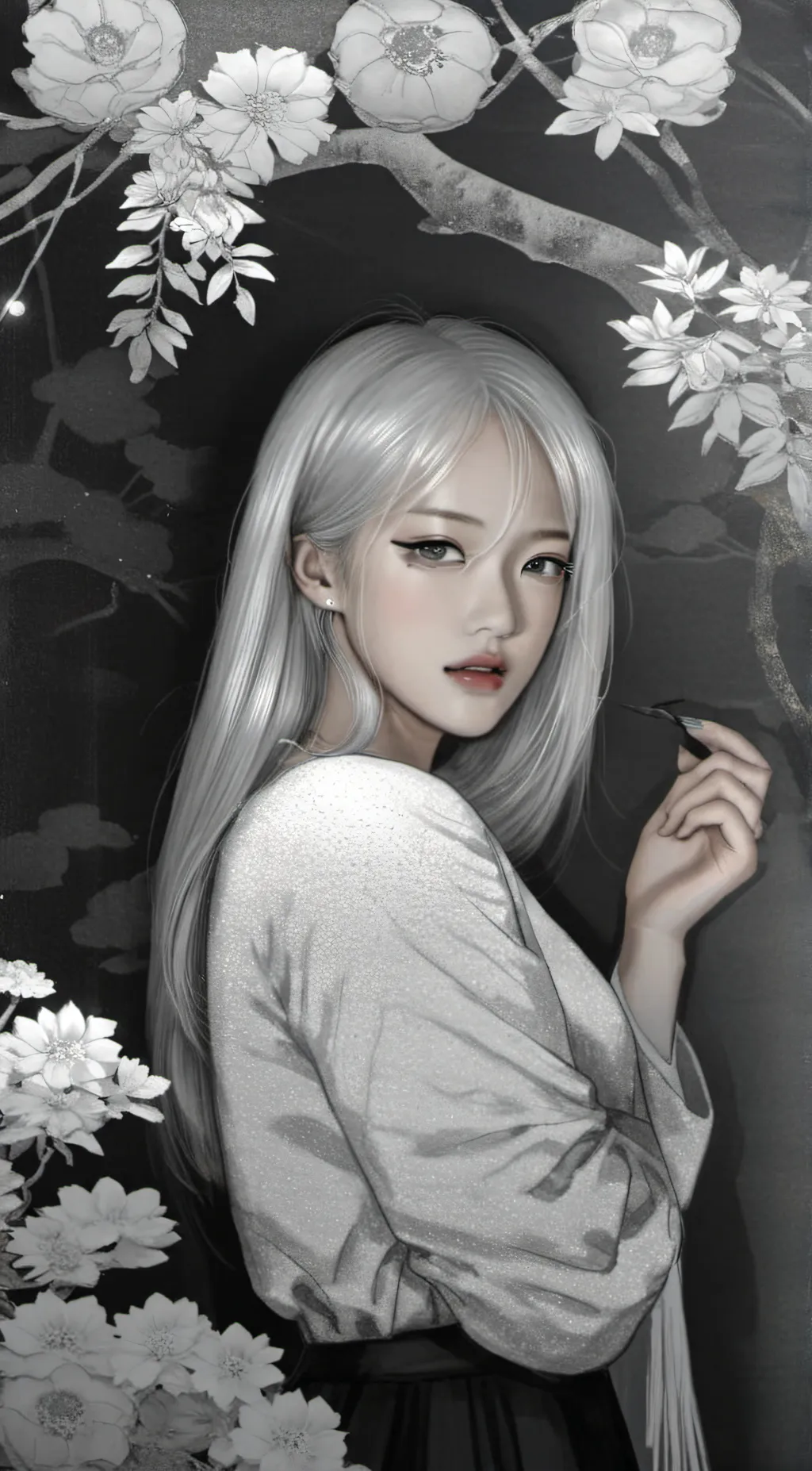 ai character: Rose  background