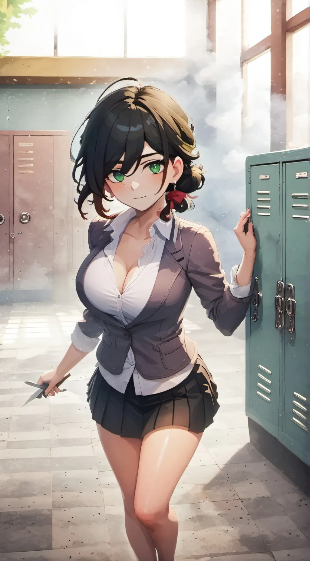 ai character: -Cali- Girlfriend background