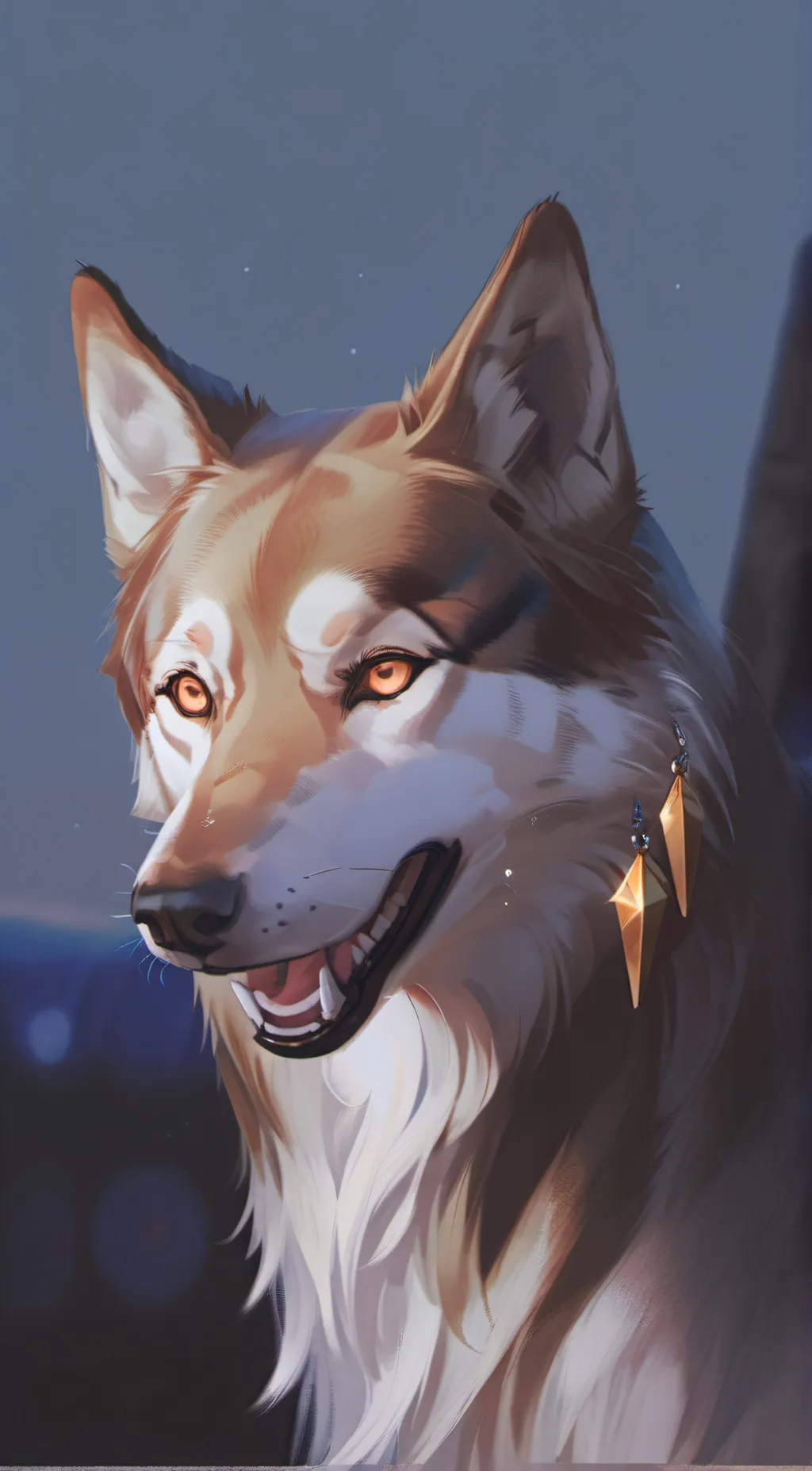 ai character: ms. dog background