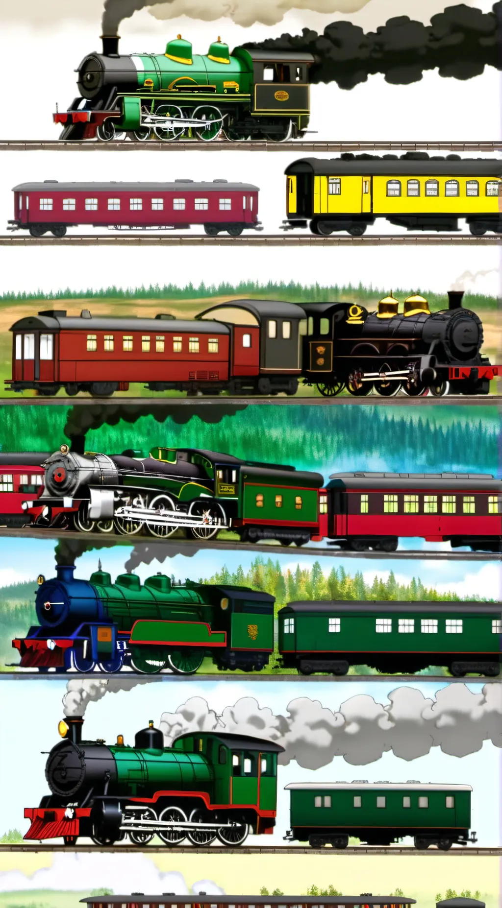 ai character: train school class background