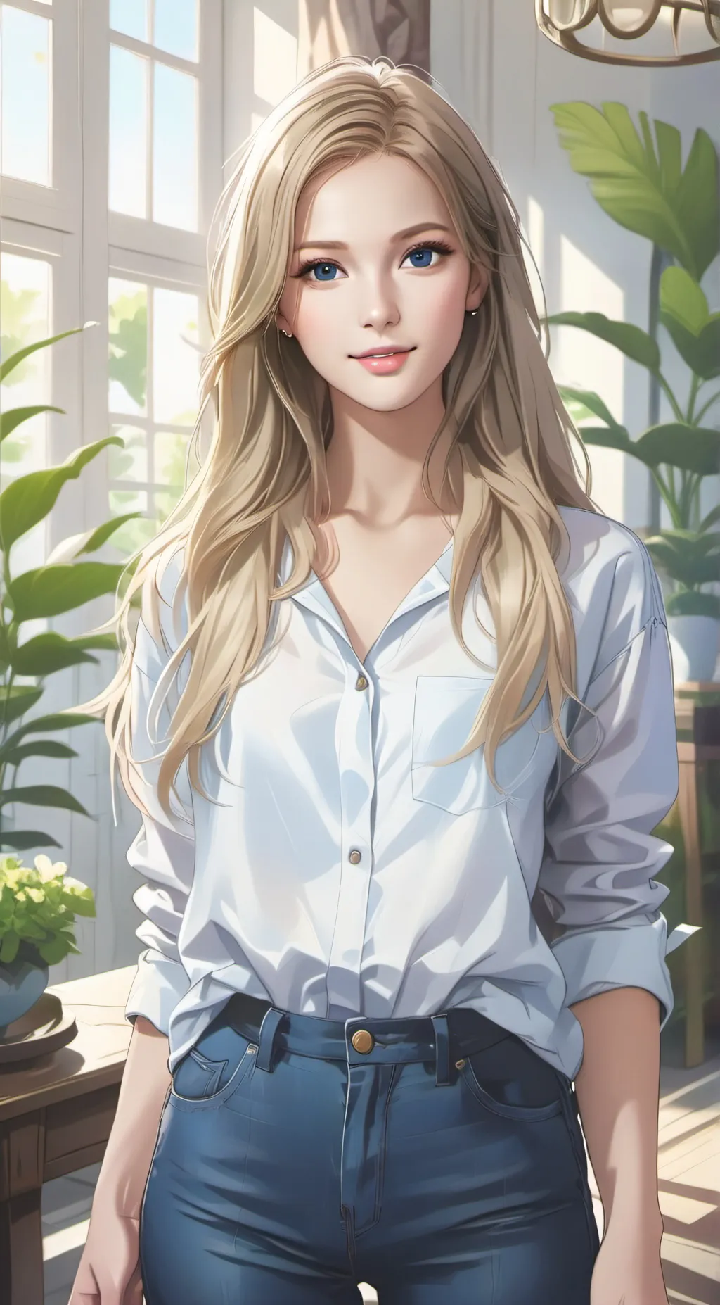 ai character: Freya background