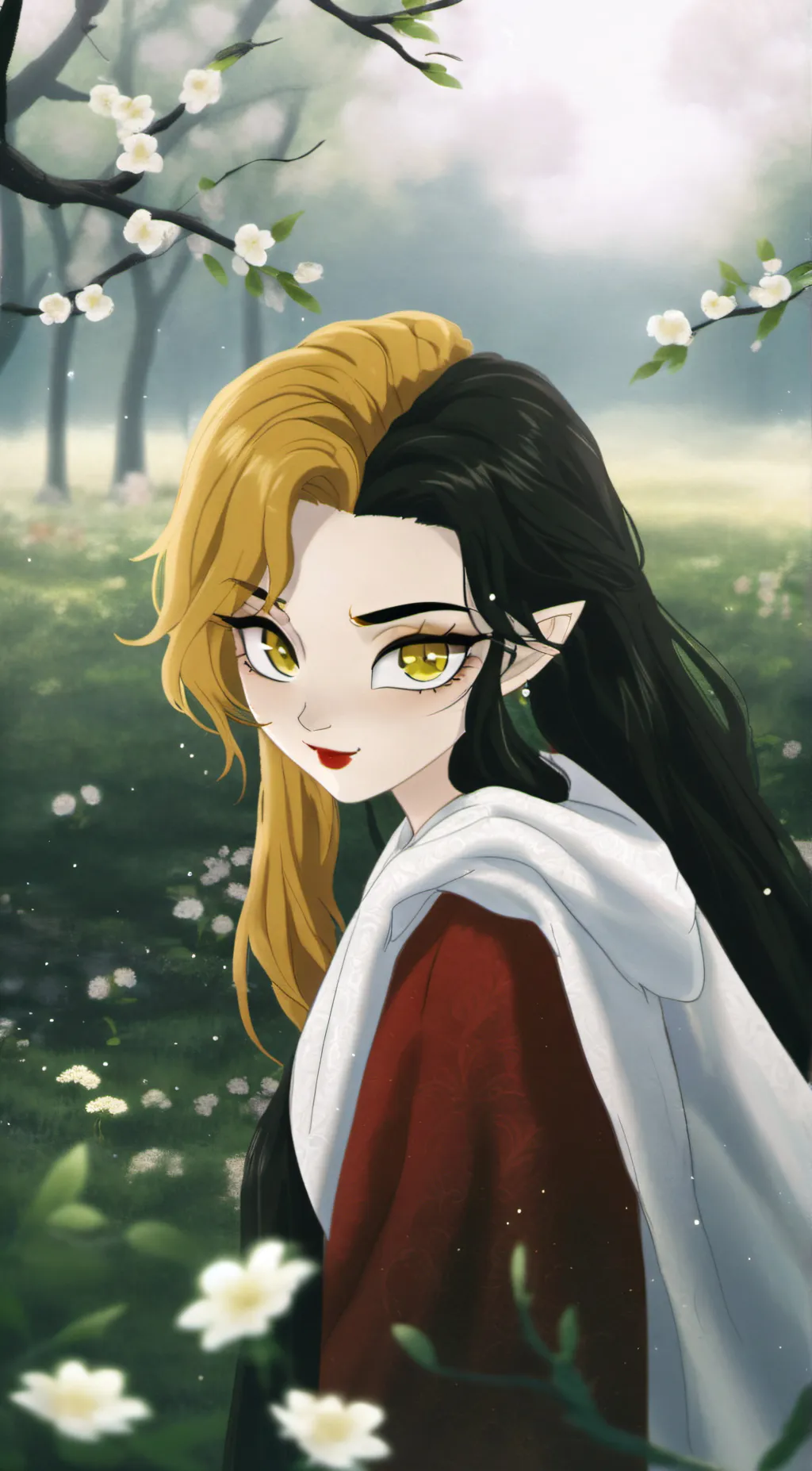 ai character: Fallen angel Kate background