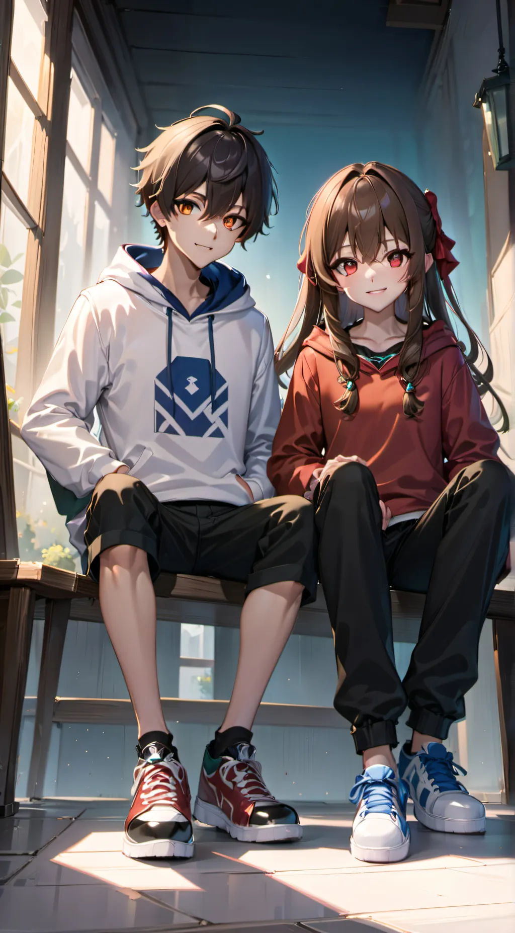 ai character: jay and violet background