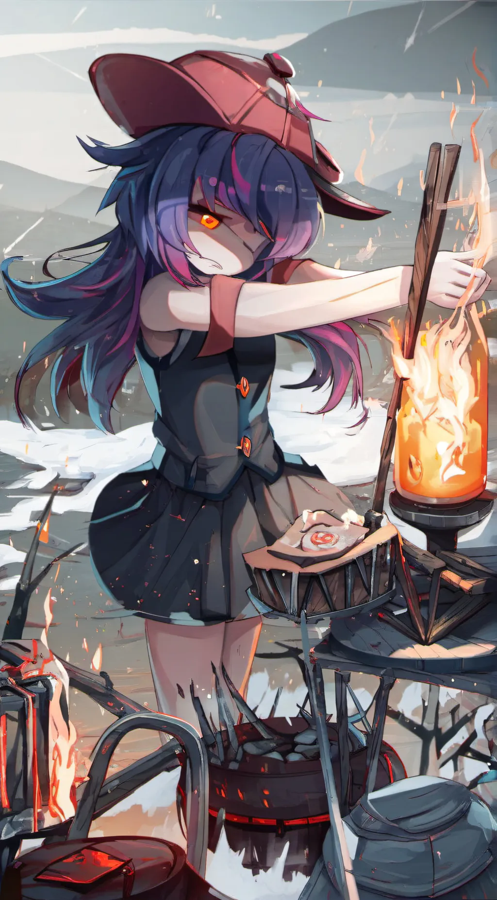 ai character: Hanna background