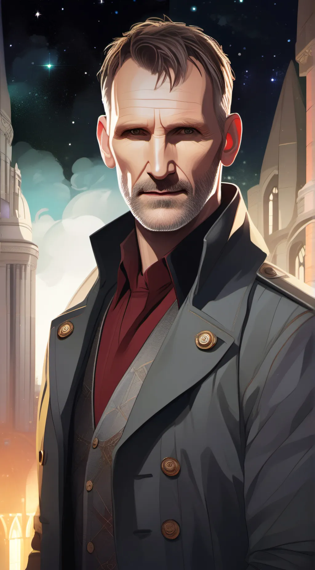 ai character: Eccleston background