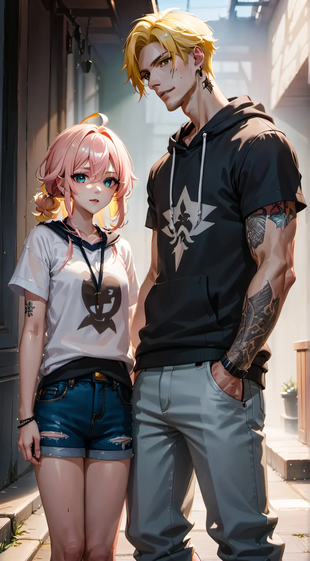 ai character: kiro  background