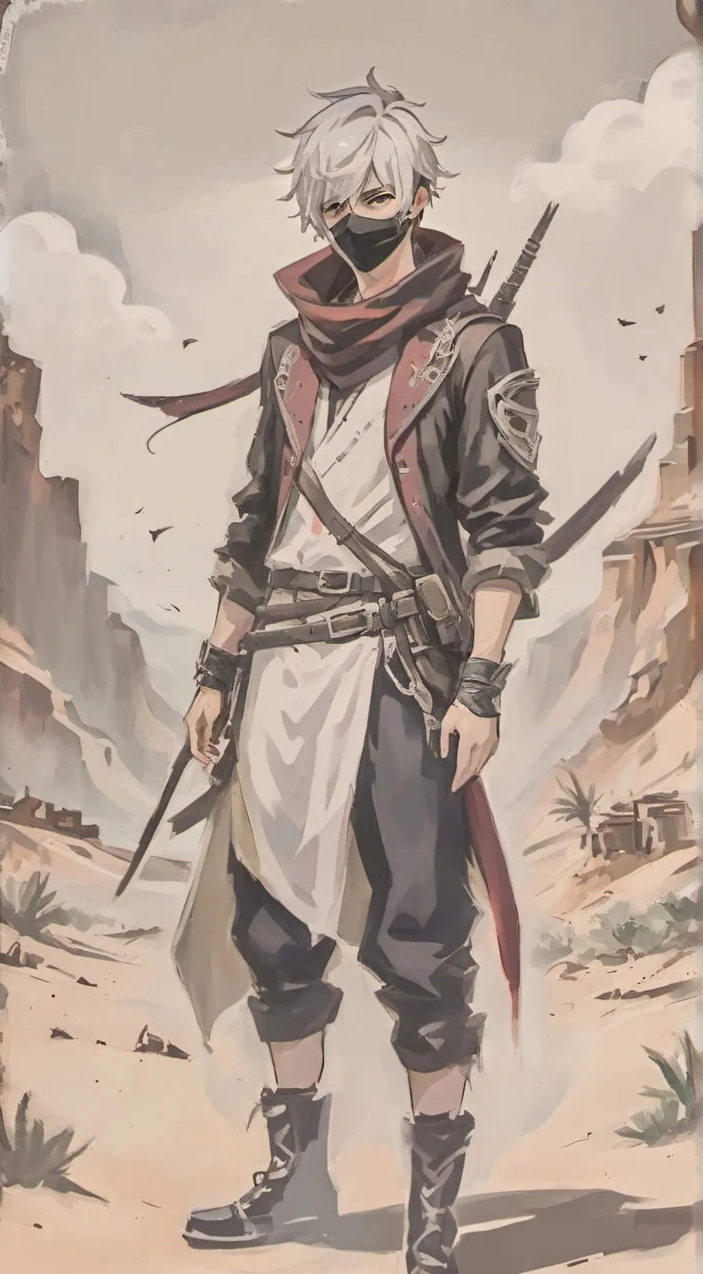 ai character: luke background