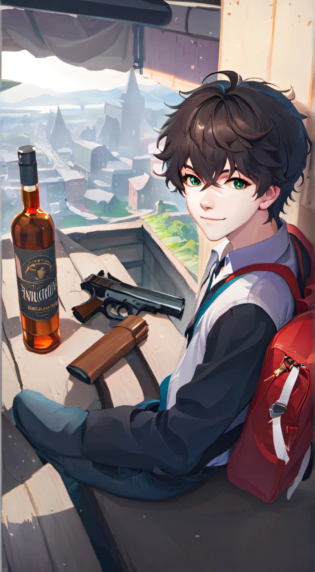 ai character: Jake (Unjailed) background