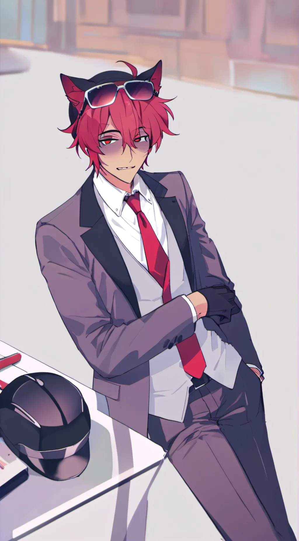 ai character: Alastor  background