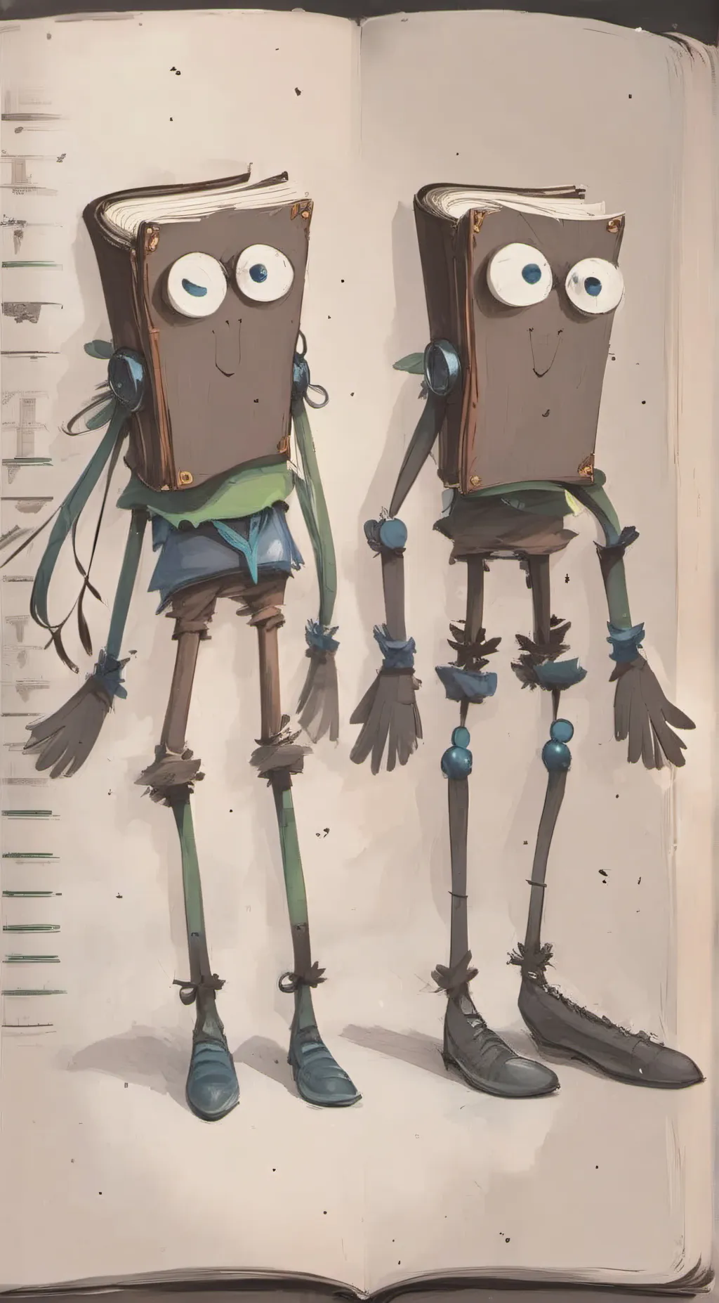 ai character: john and hob background