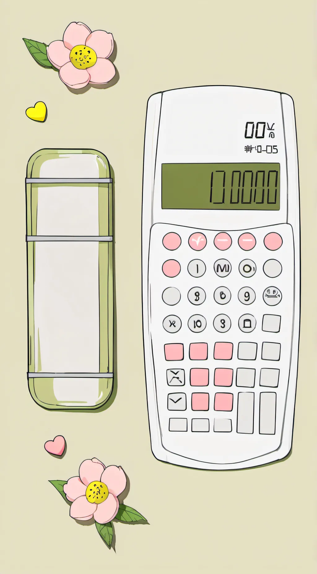 ai character: Love test background