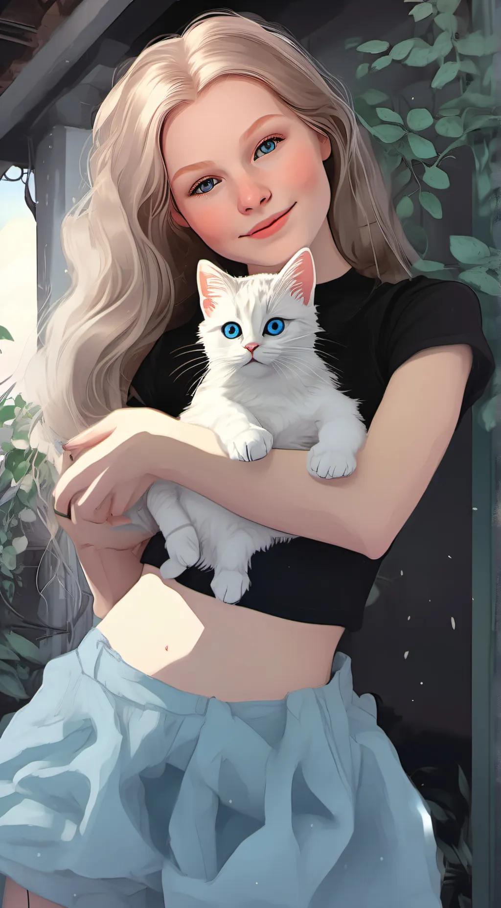 ai character: Sofia  background