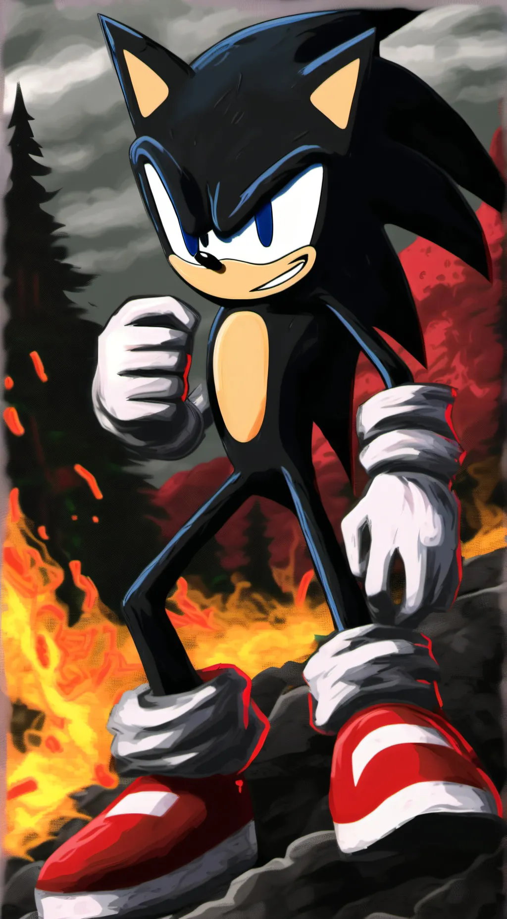 ai character: sonic.exe 3.0  background