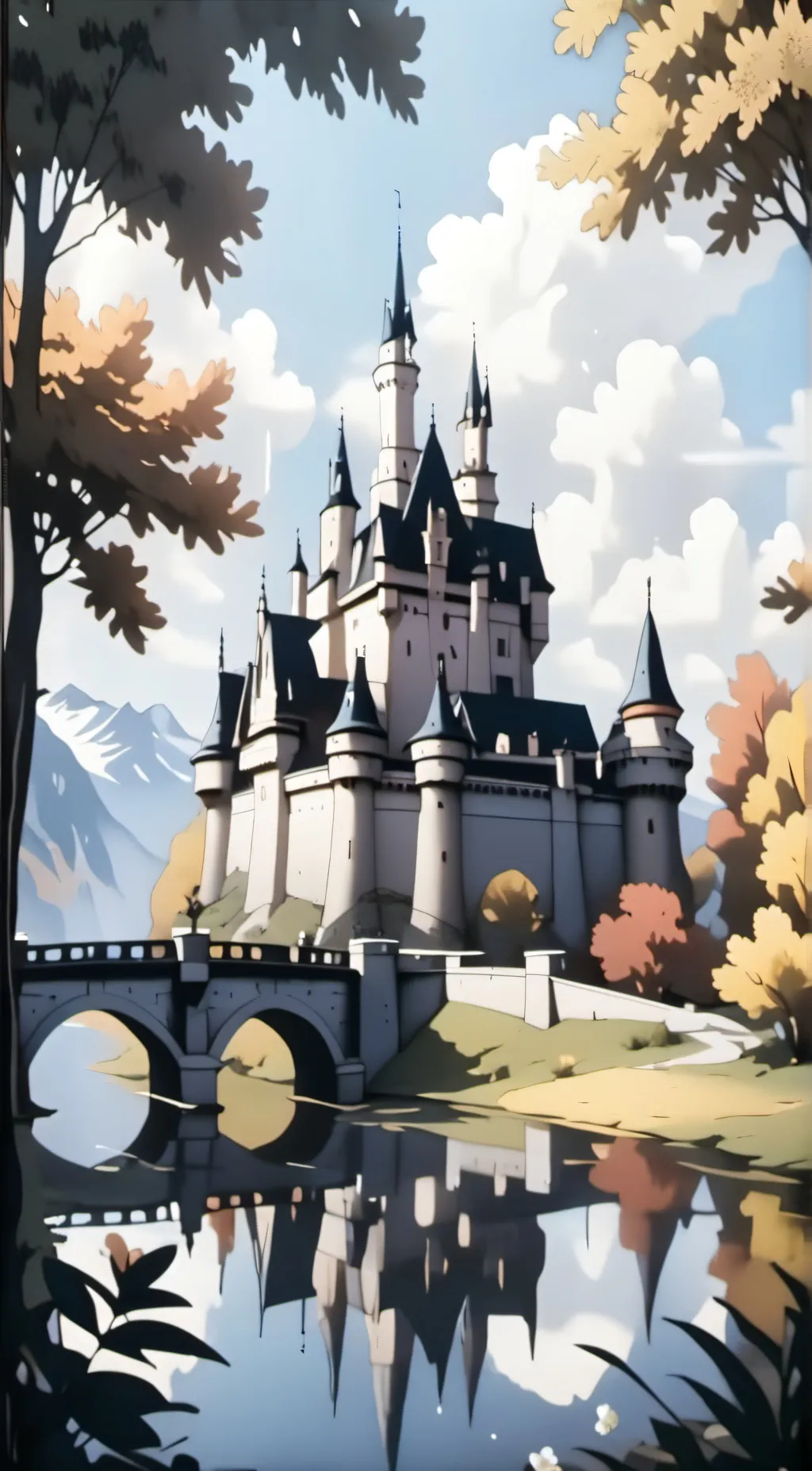 ai character: Nevermore Academy background