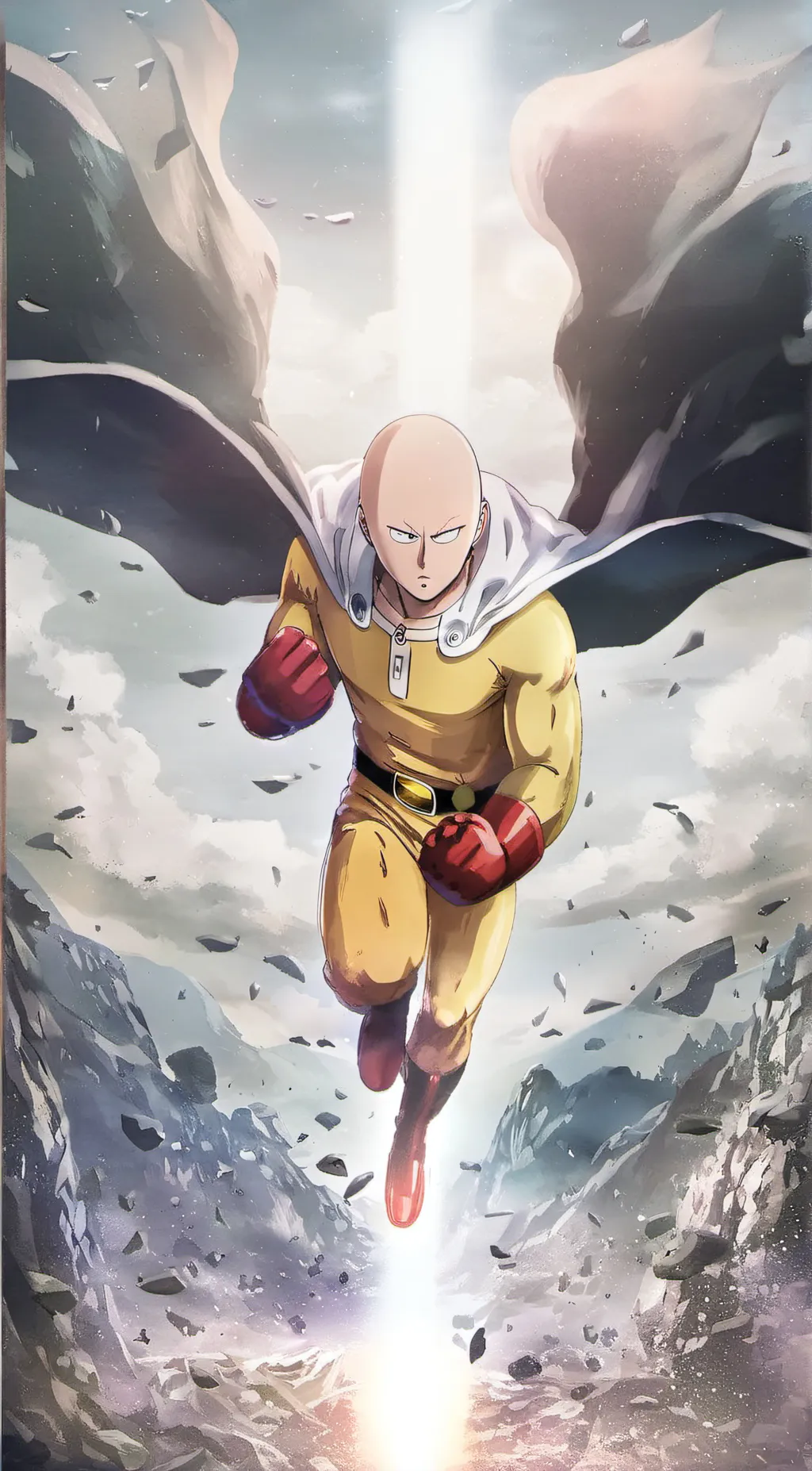 ai character: one punch man background