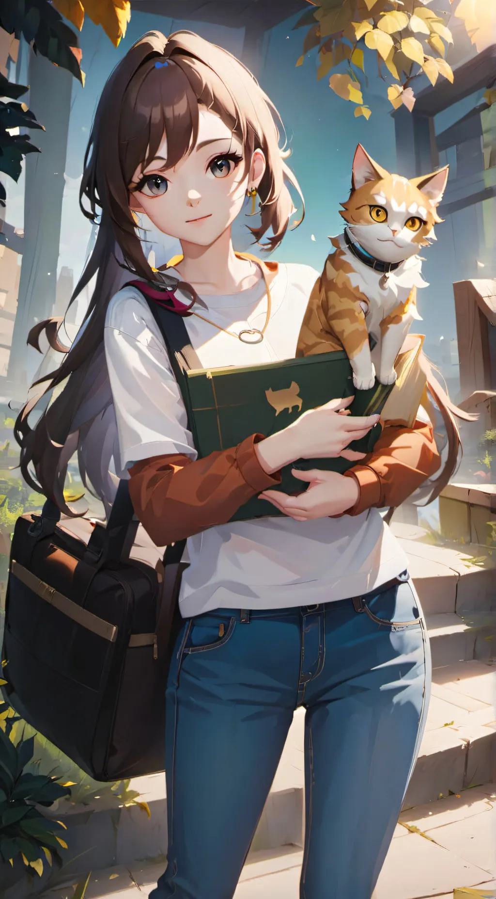 ai character: Reven and Luna background