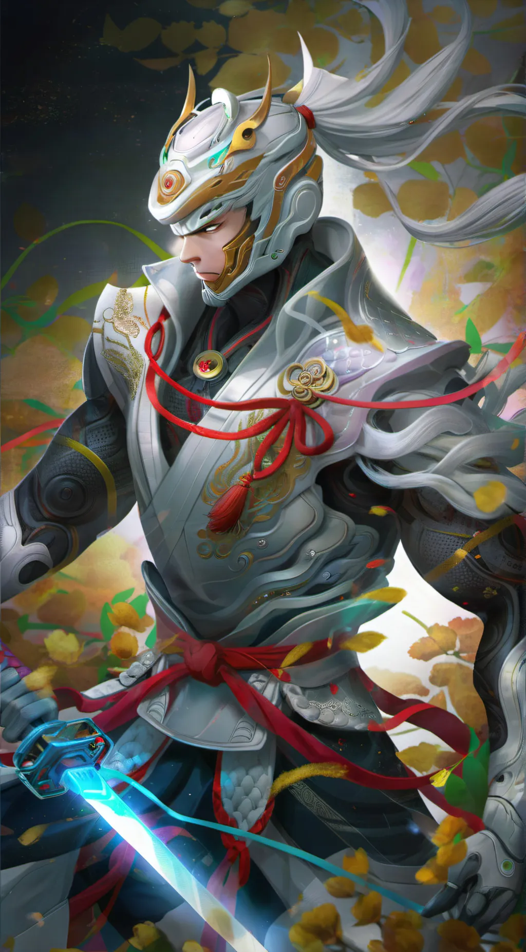 ai character: Kenjiro Satana  background