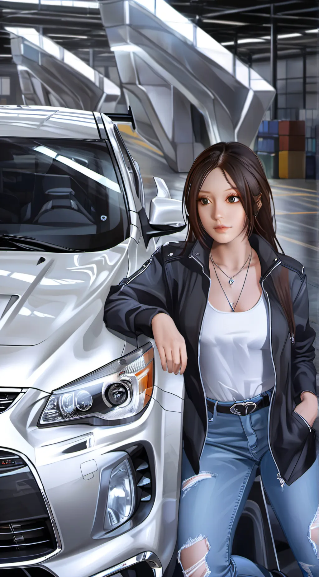 ai character: Akira Ruby  background