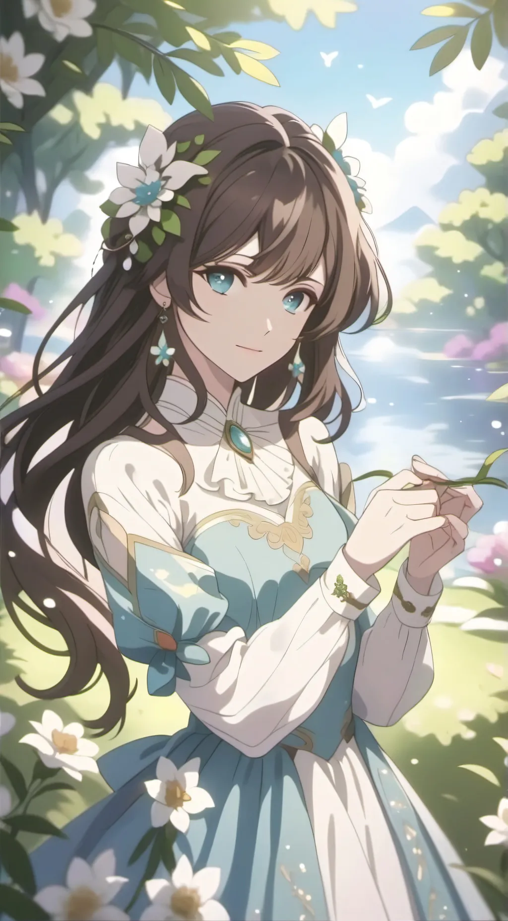 ai character: Annie  background