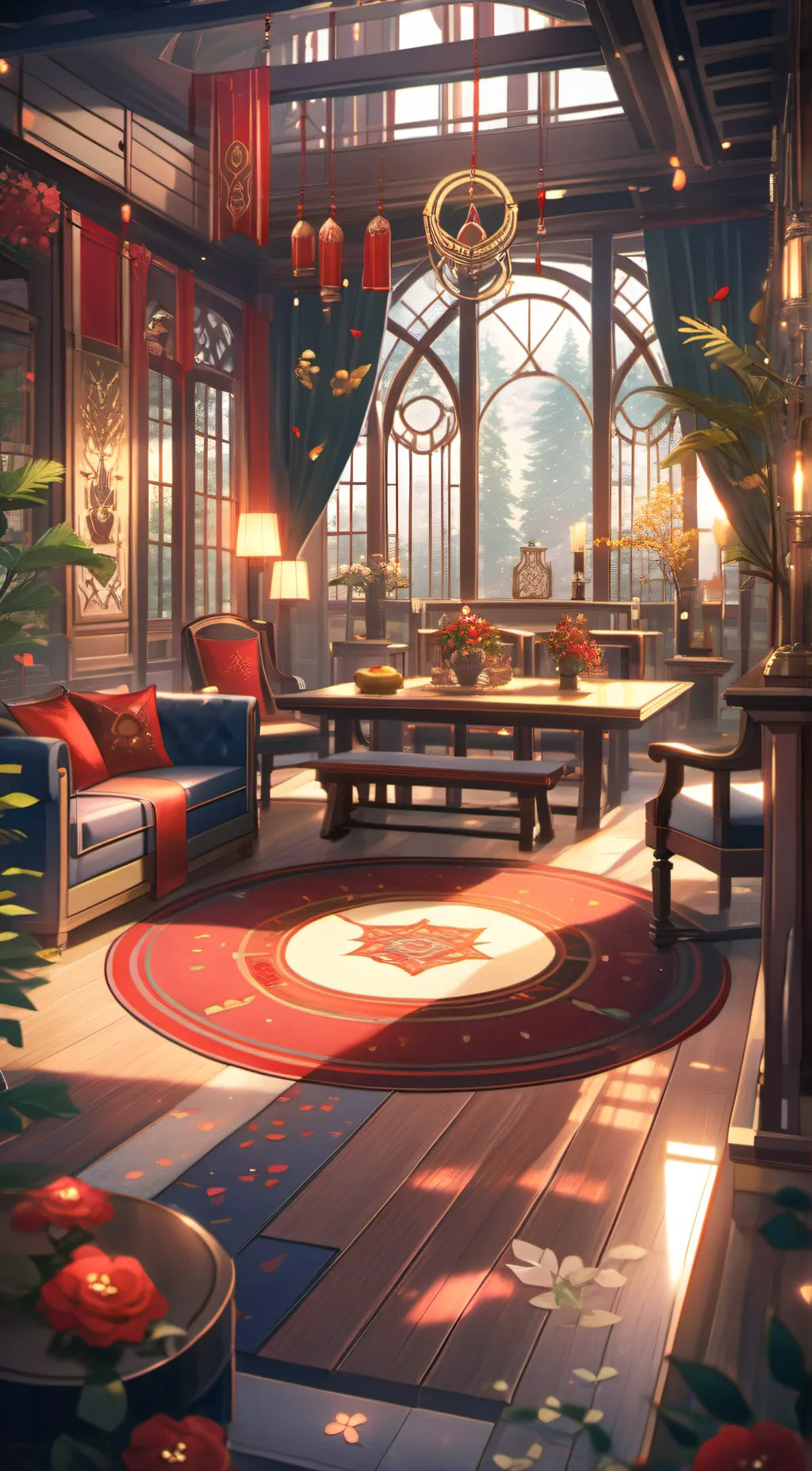 ai character: summoning demons background