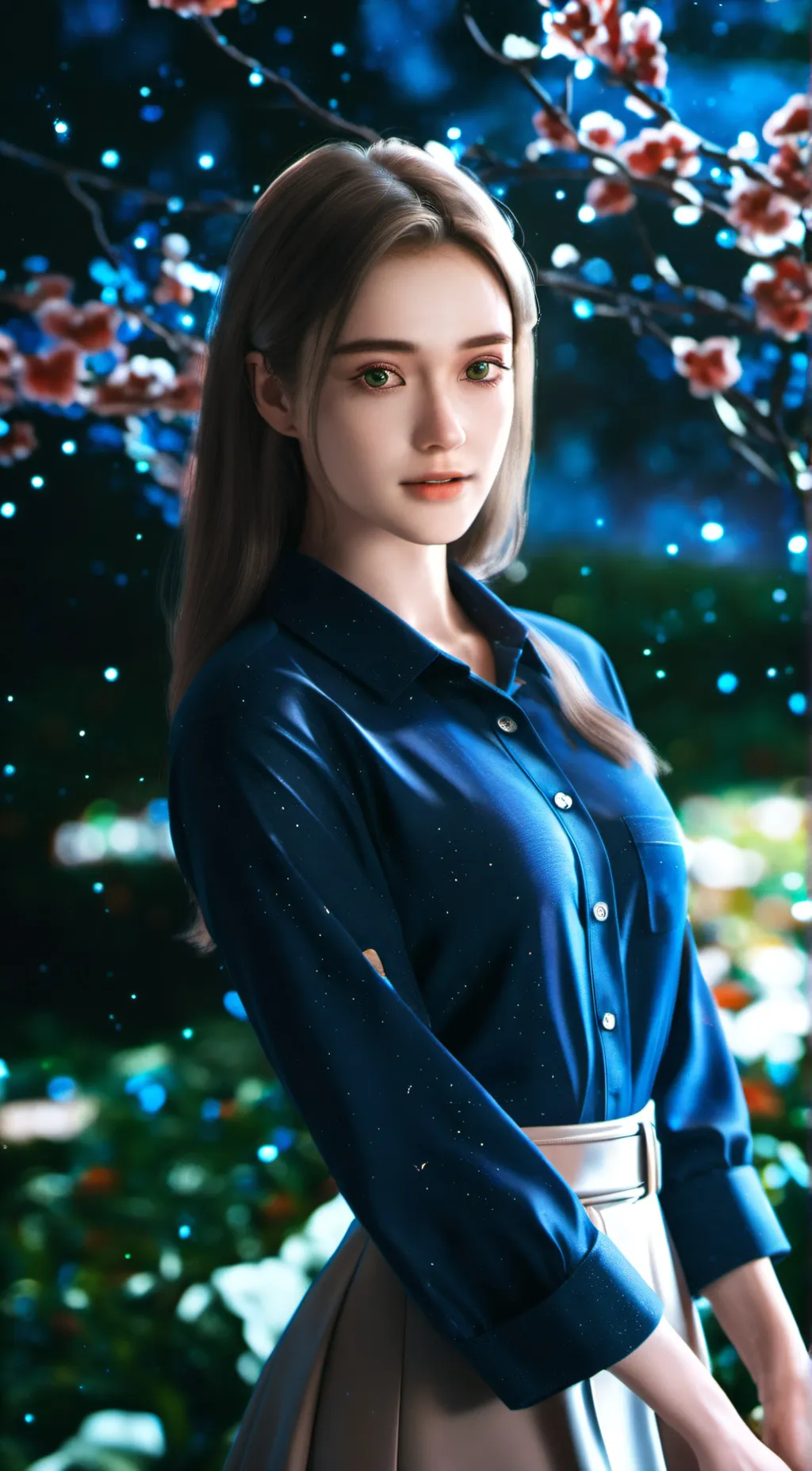 ai character: Ella (AI)  background