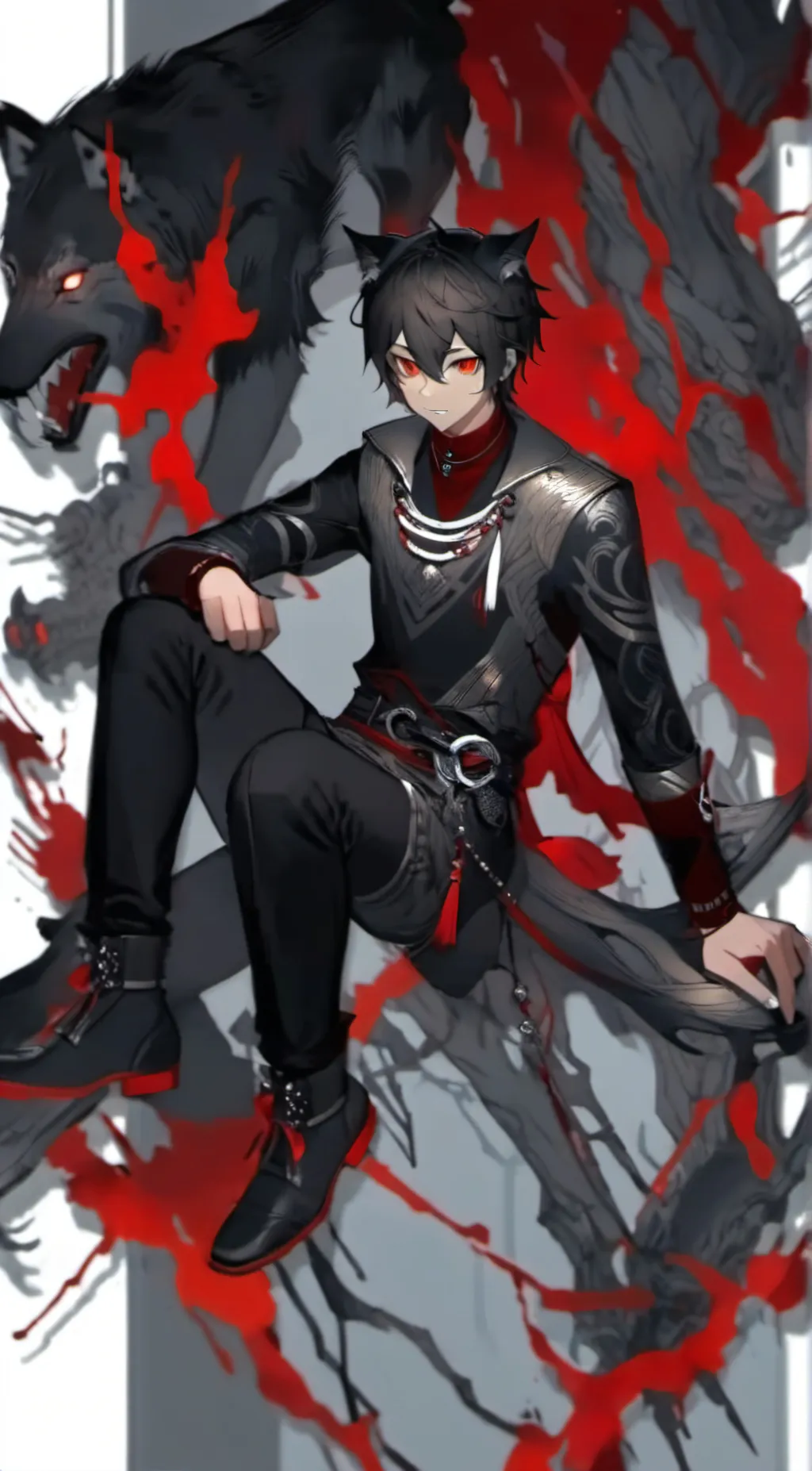 ai character: Ren background