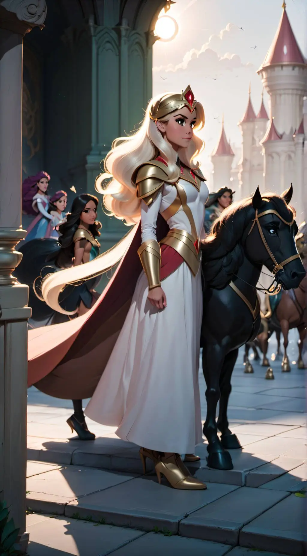 ai character: She-Ra background