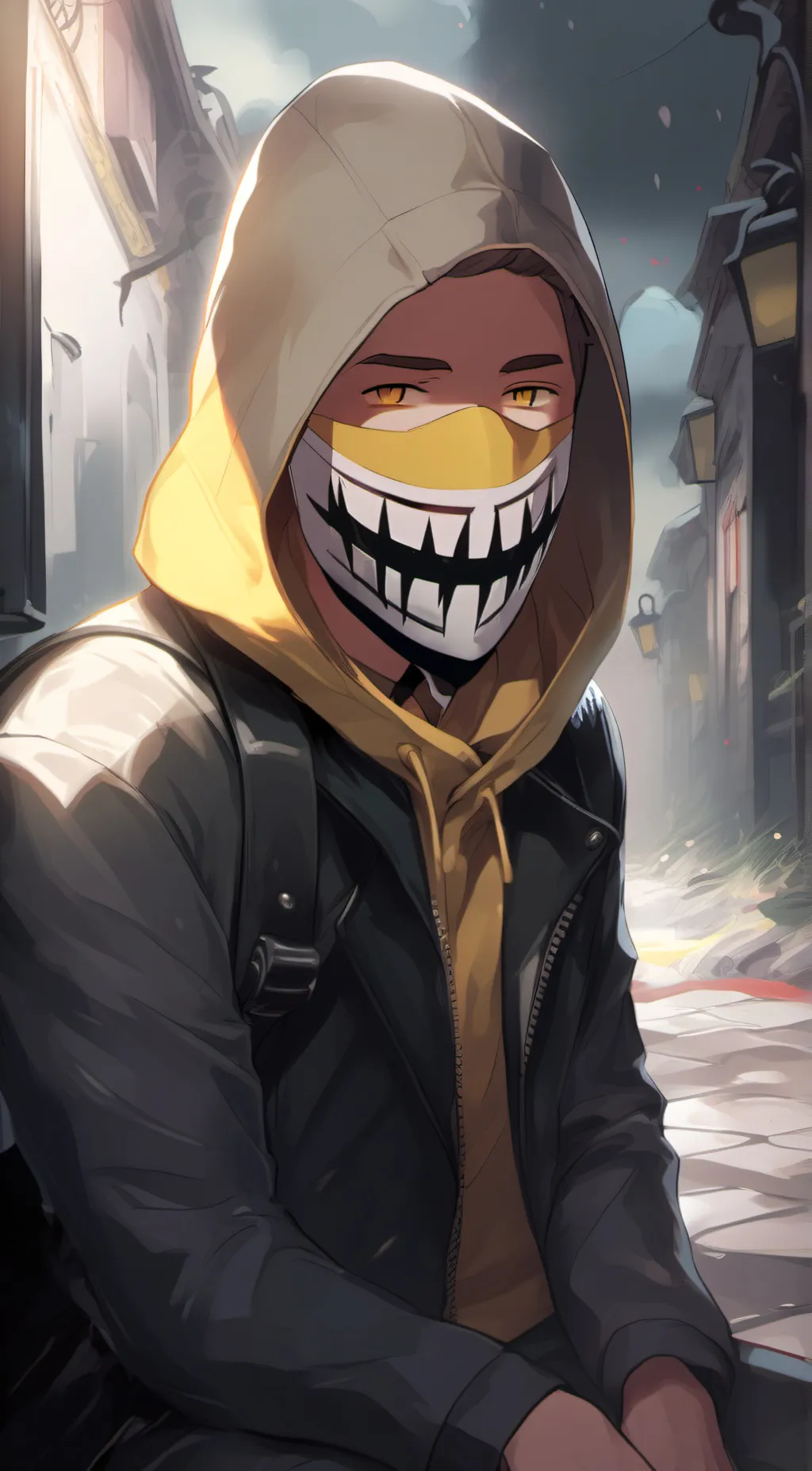 ai character: Partygoer background