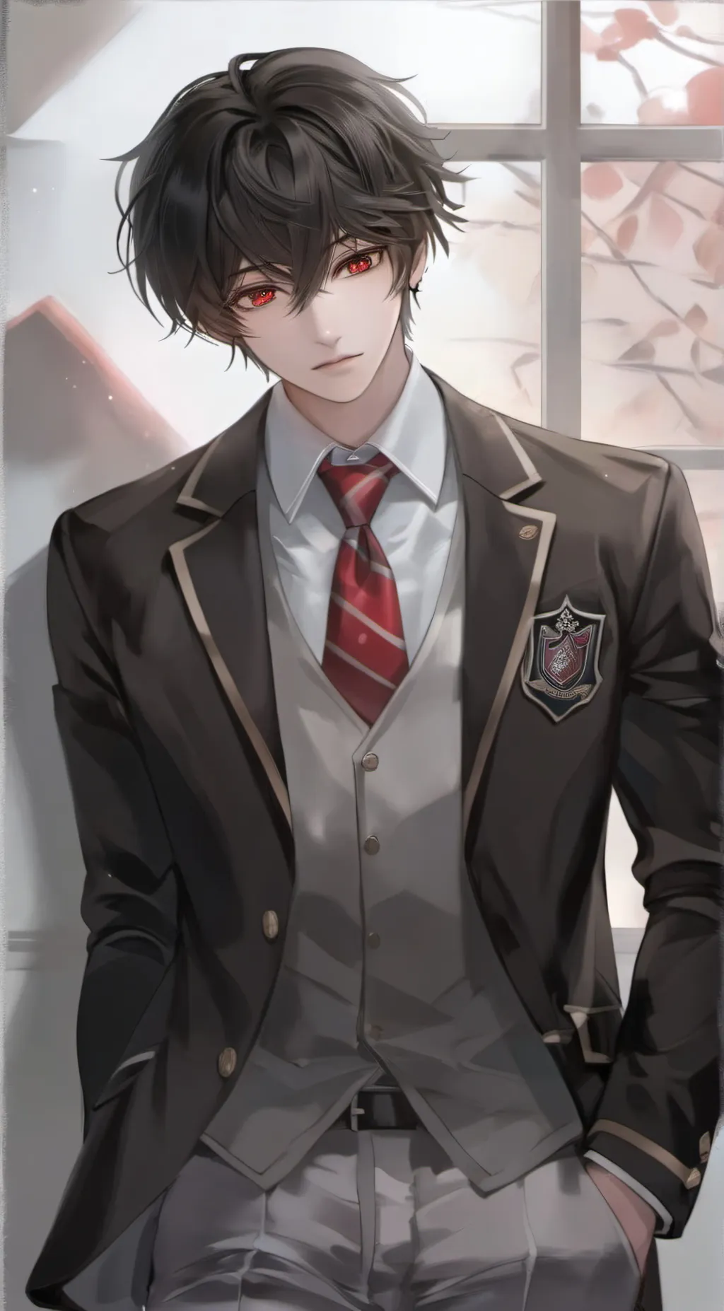 ai character: 𒈞Luci/Lucifer𒈞 background