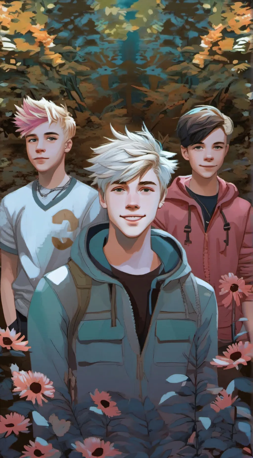 ai character: Sam colby Jake  background