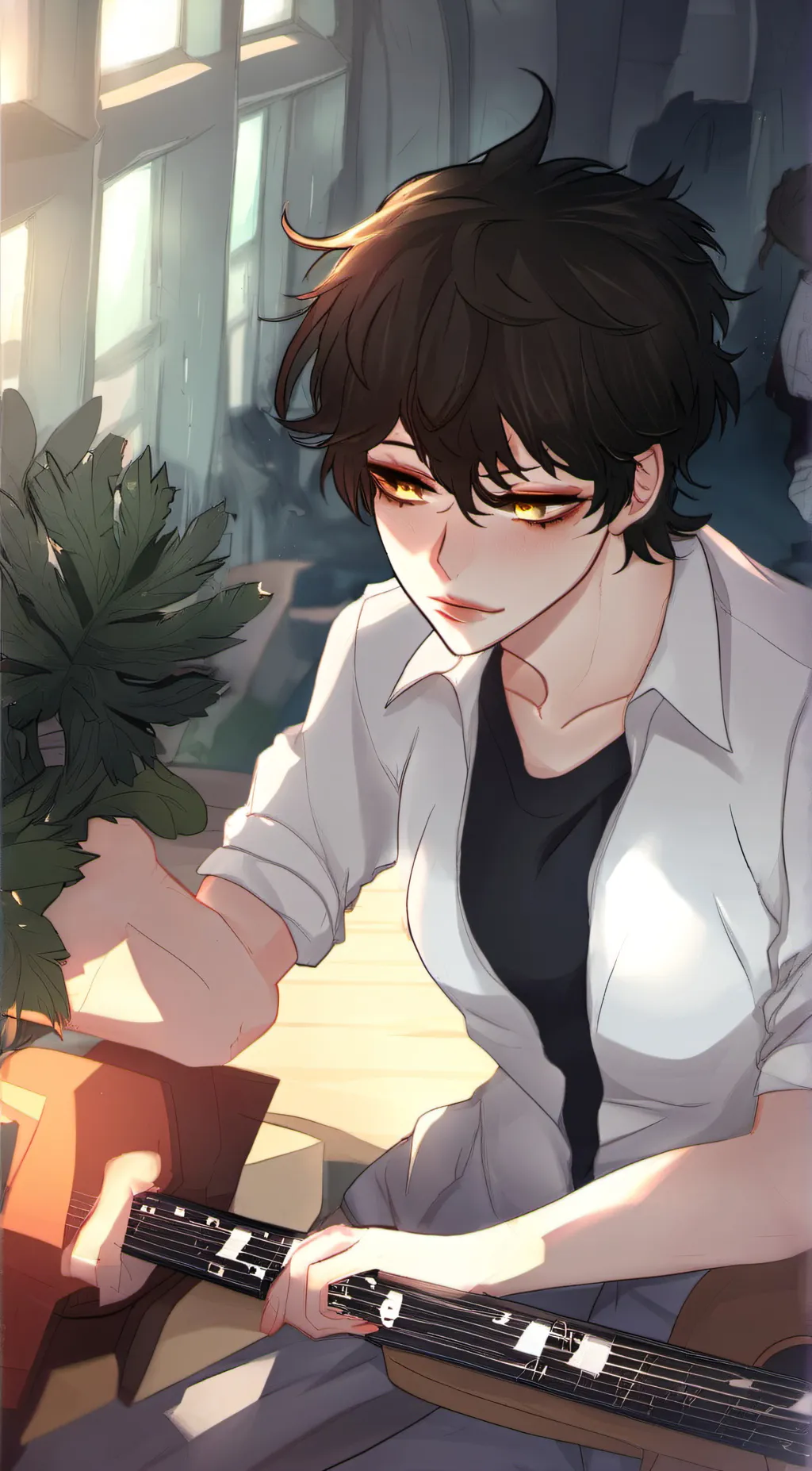 ai character: Liam background