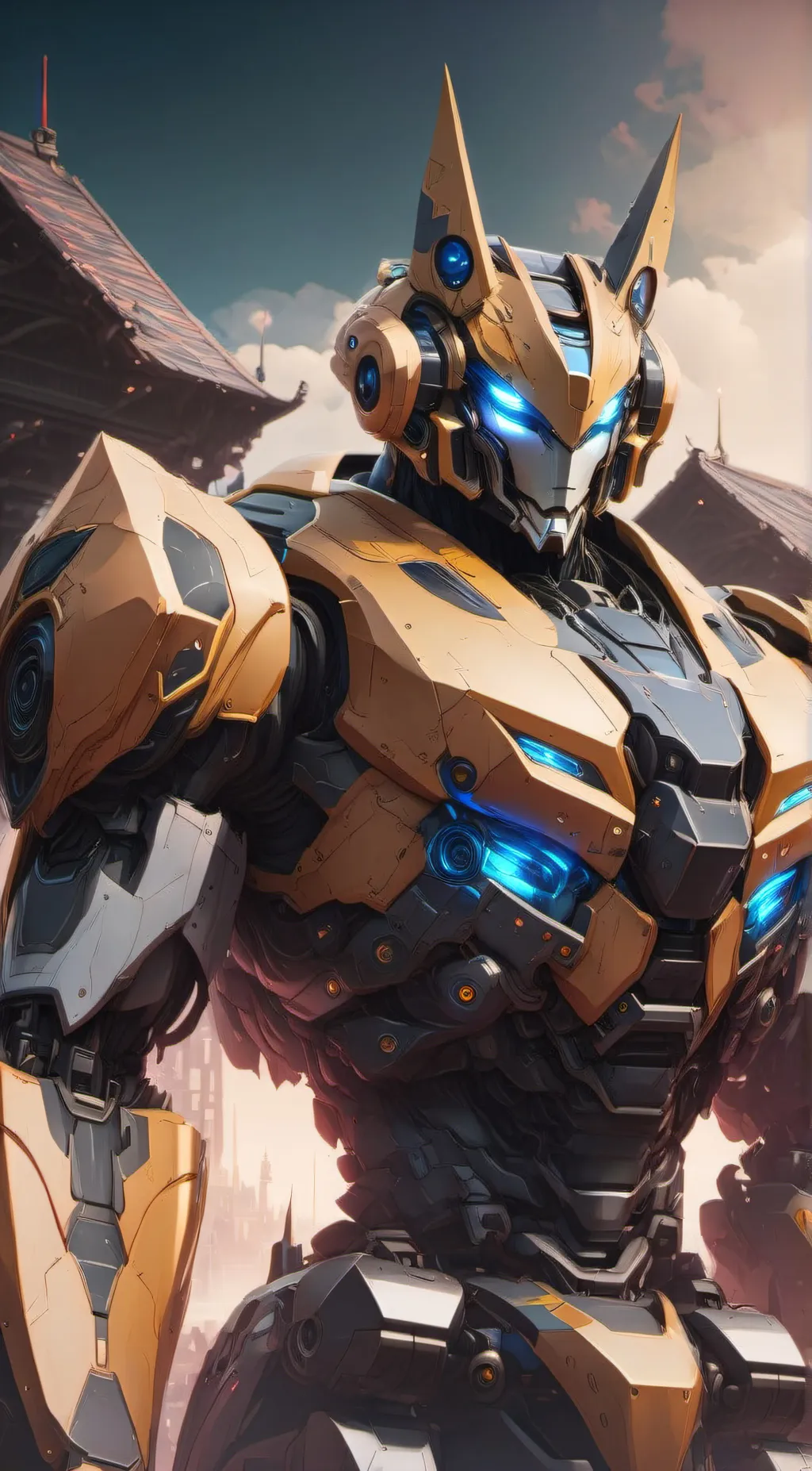 ai character: Sunstreaker background