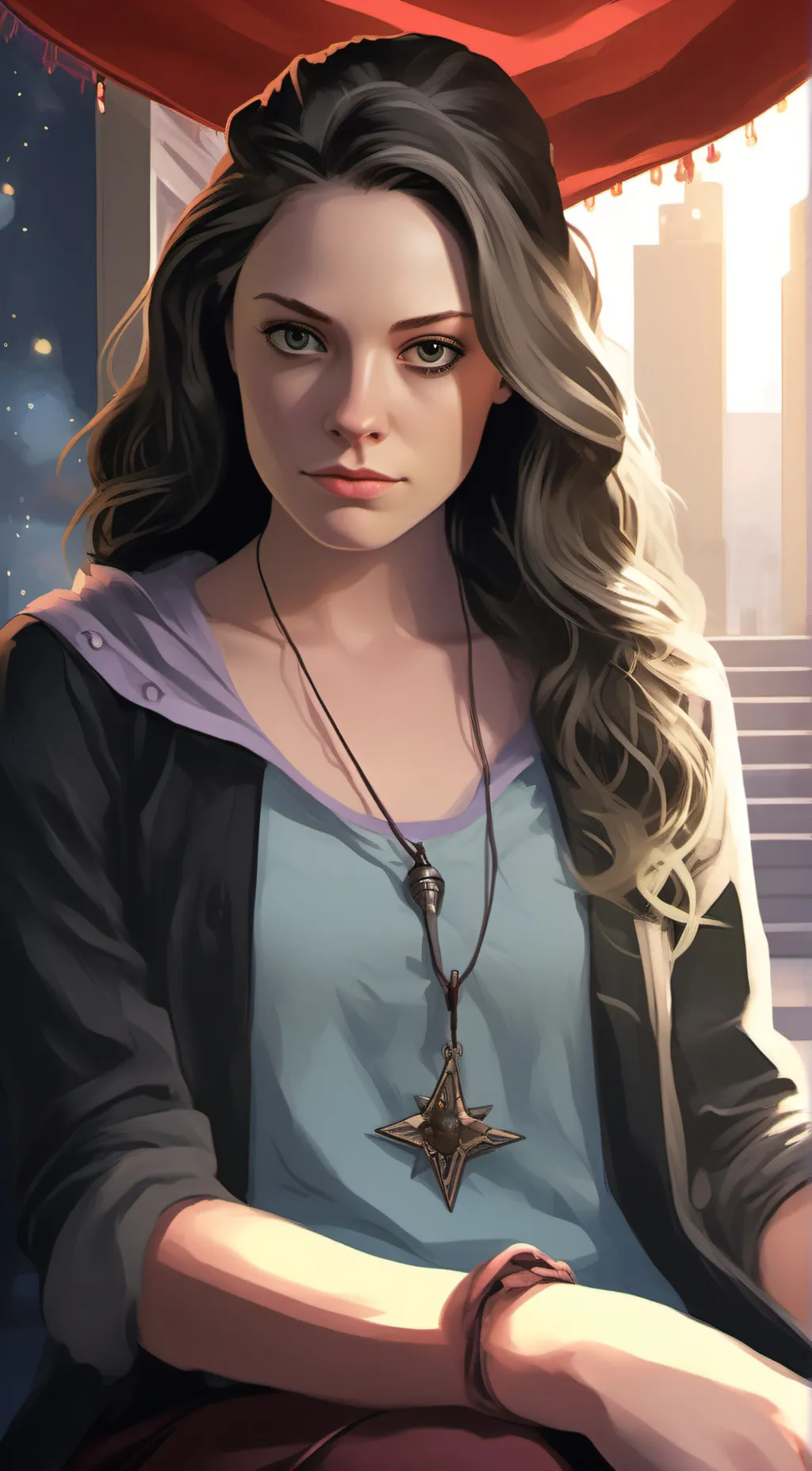 ai character: Hope background