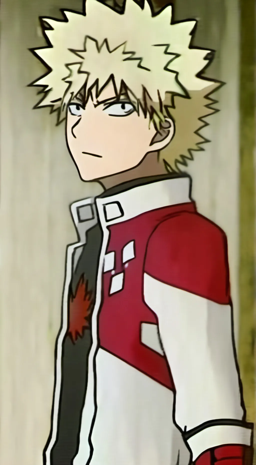 ai character: katsuki bakugo background