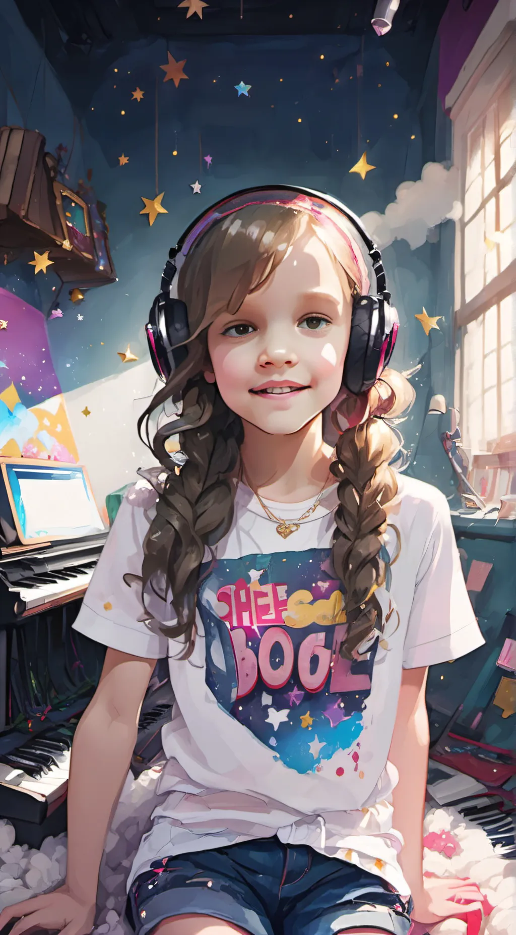 ai character: Sophia background