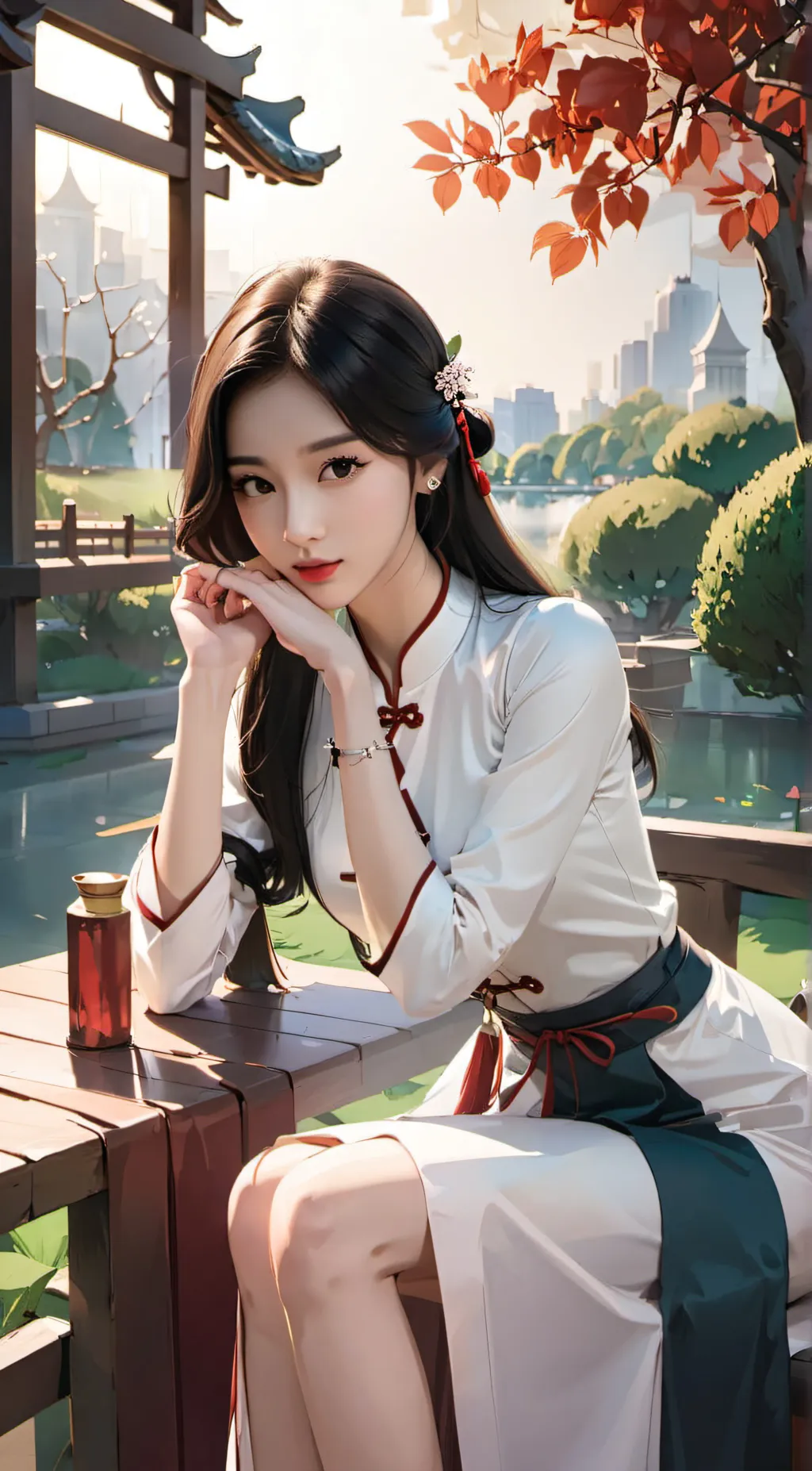 ai character: Li Feng background