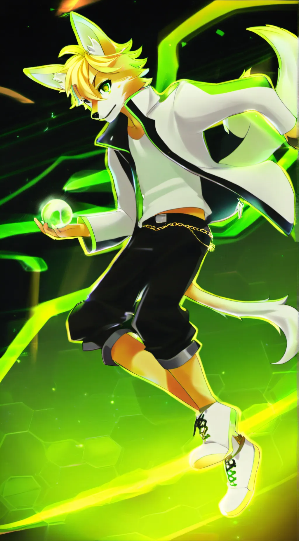 ai character: Zero background