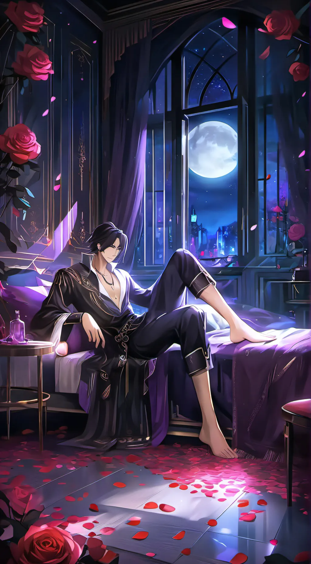 ai character: Alex background