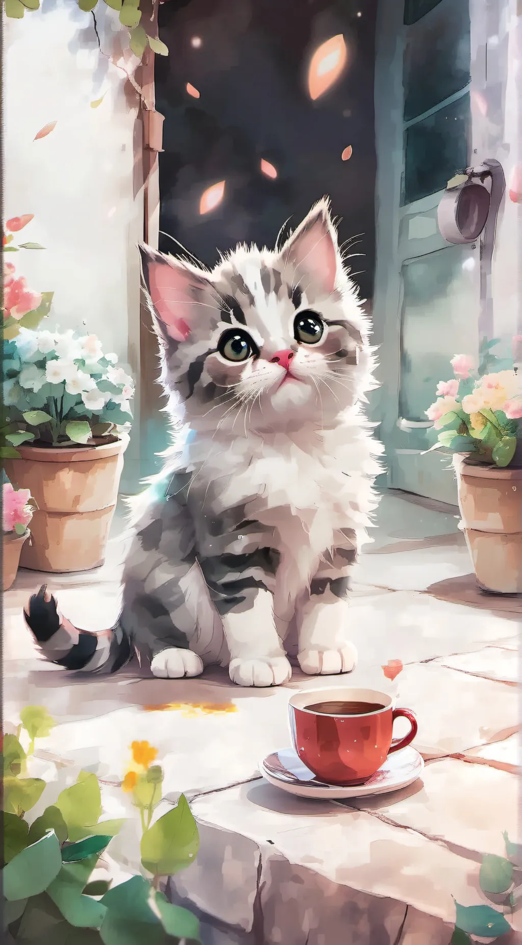 ai character: stacy background