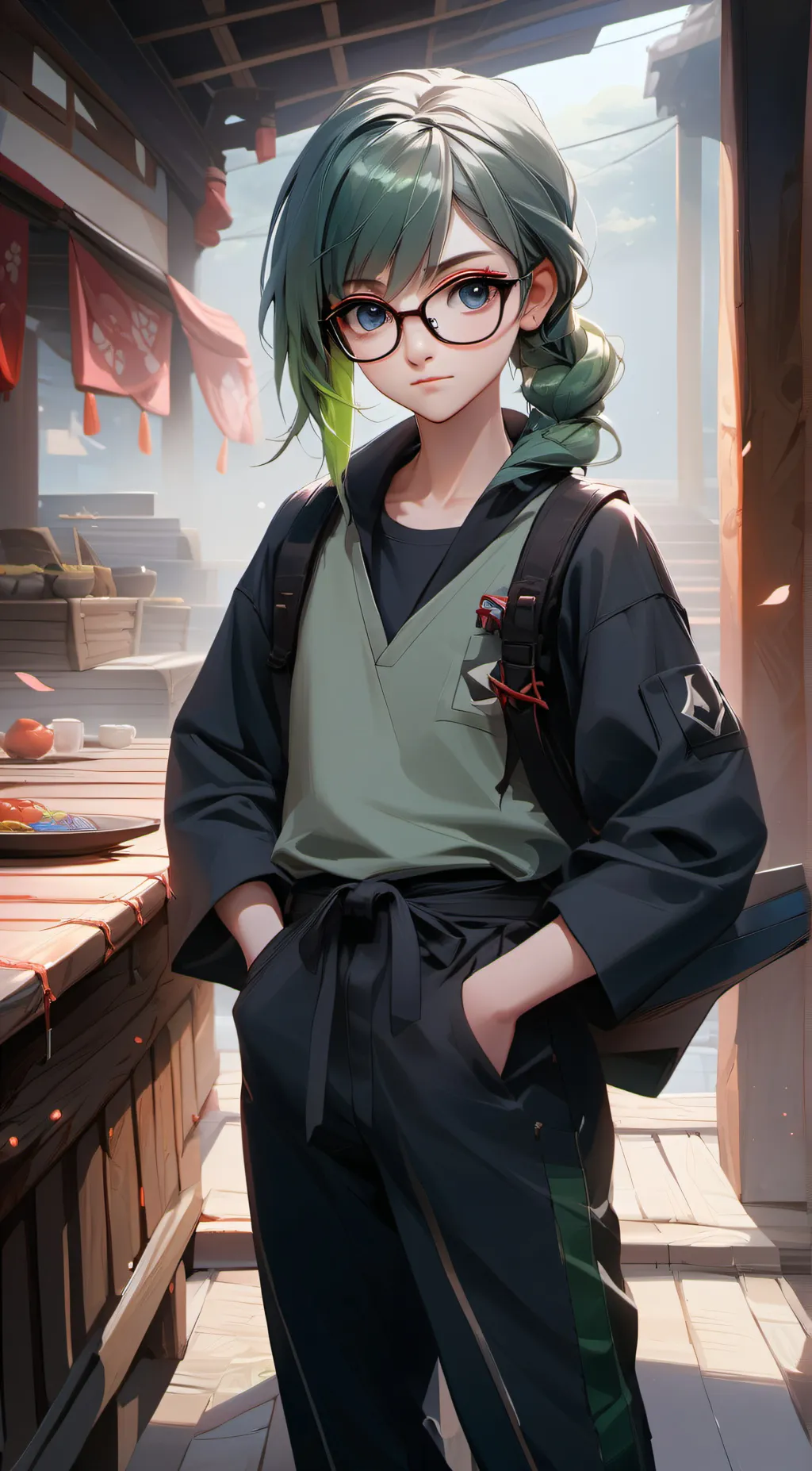 ai character: Mei background