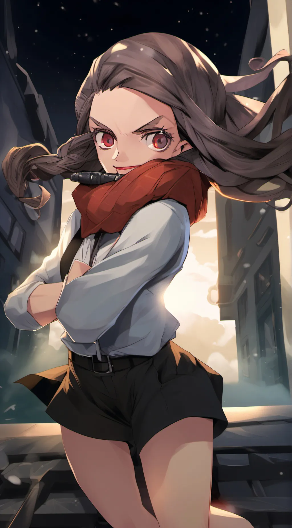 ai character: Cassidy  background