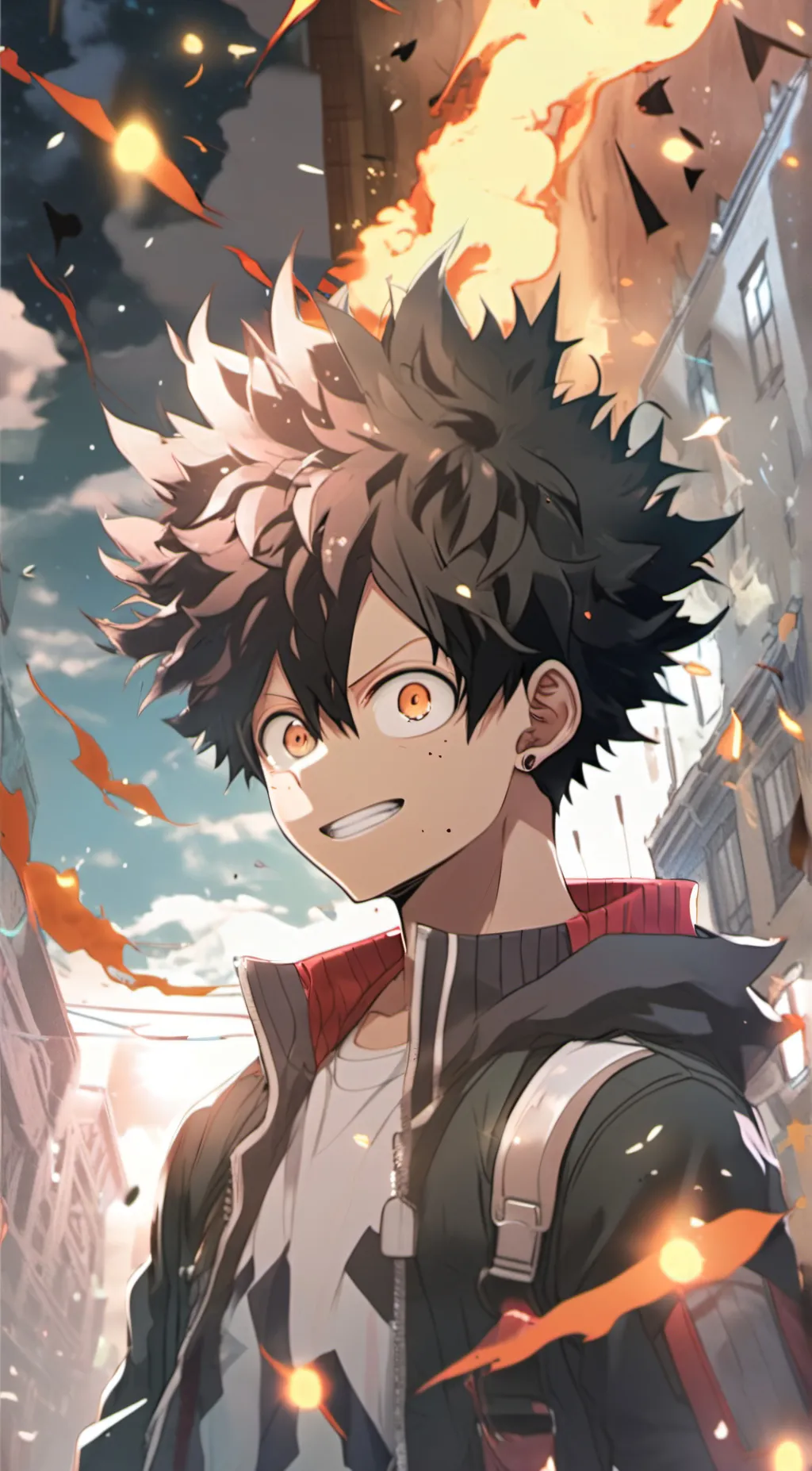 ai character: toya todroki background