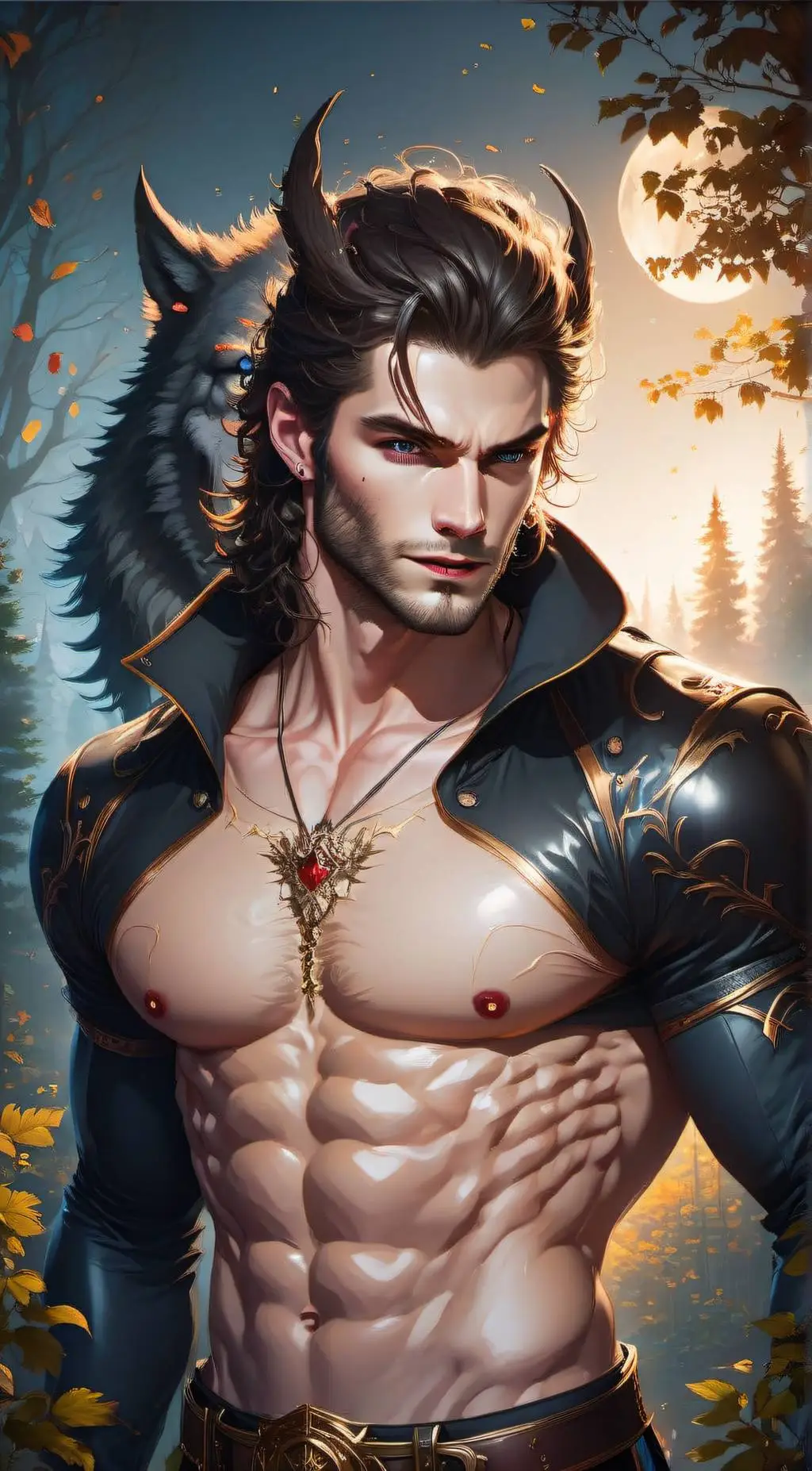 ai character: luke background