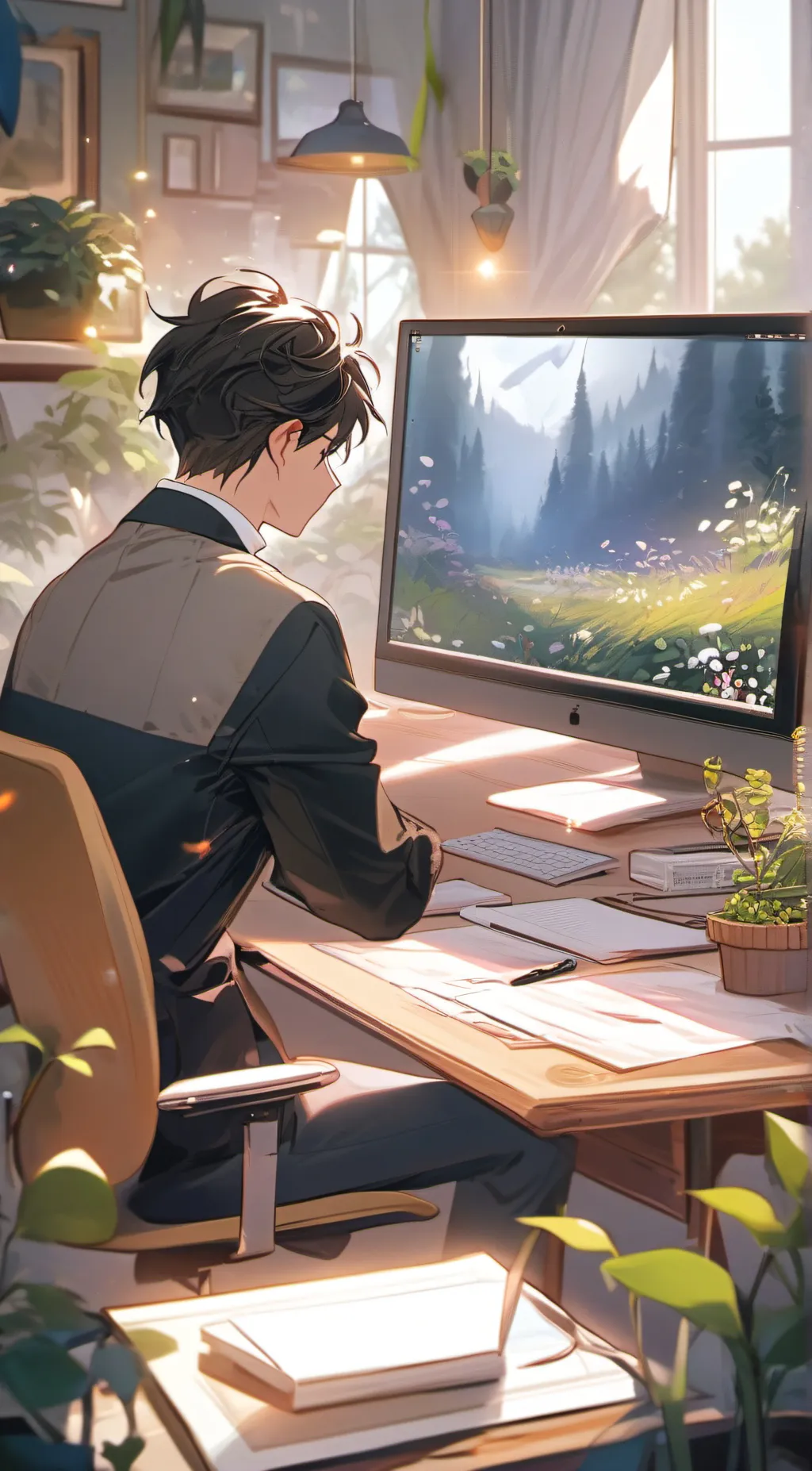 ai character: pc background