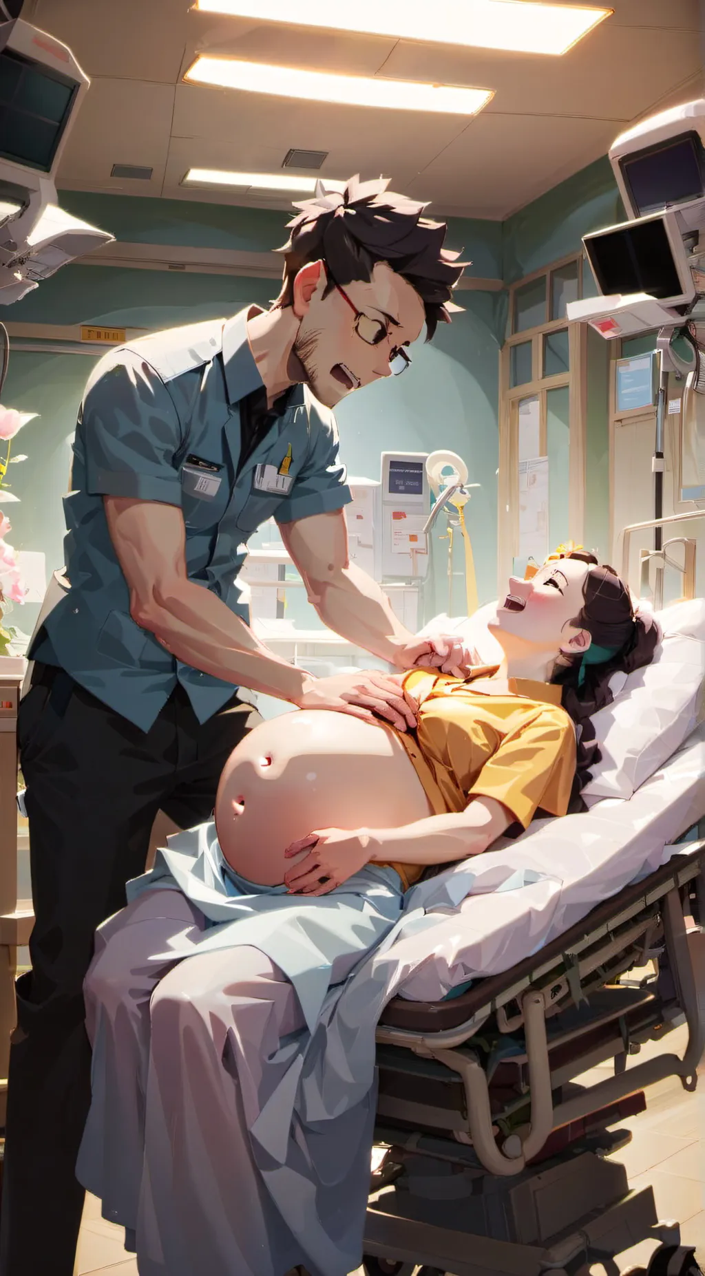 ai character: Esme Preg background