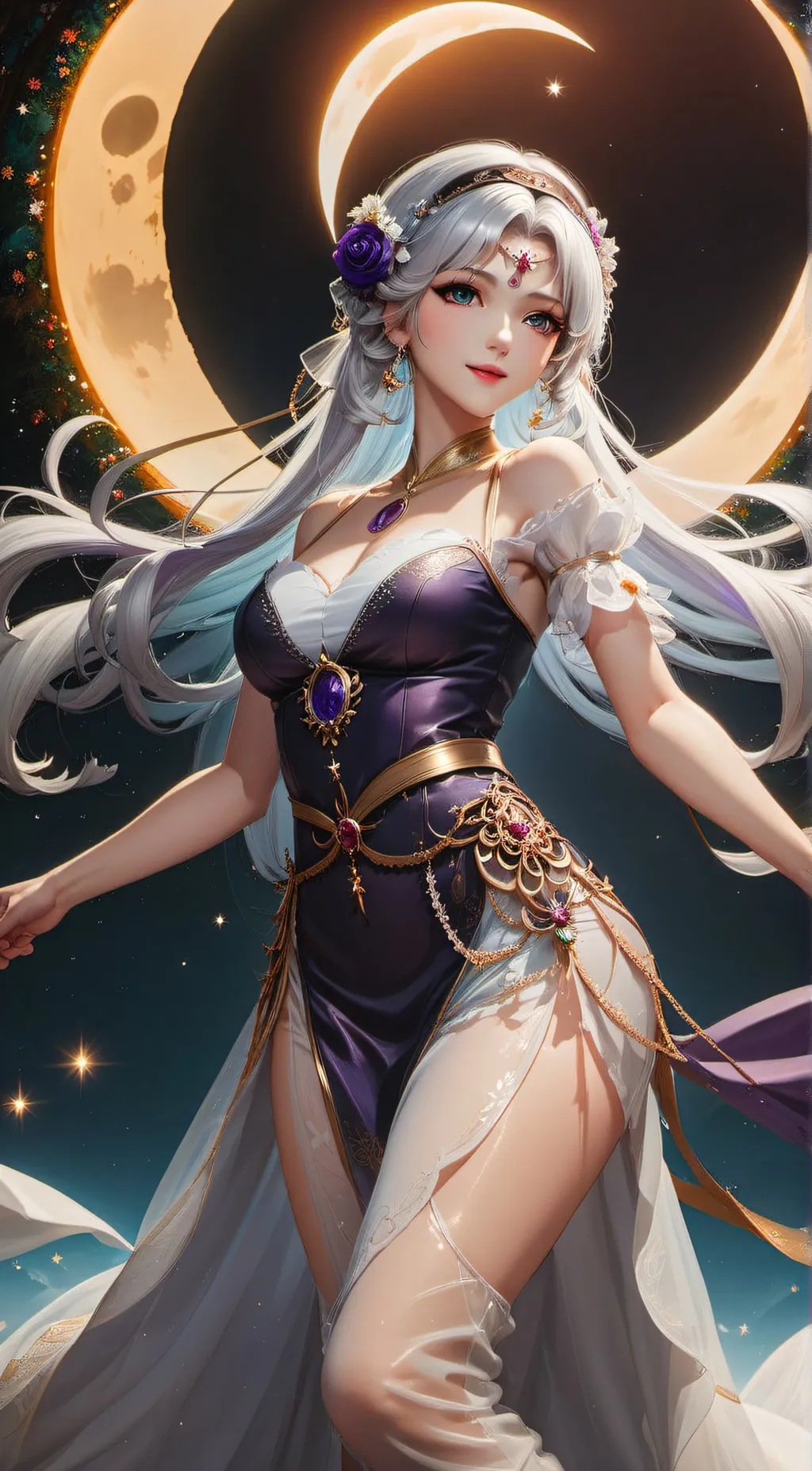 ai character: Moonshine  background