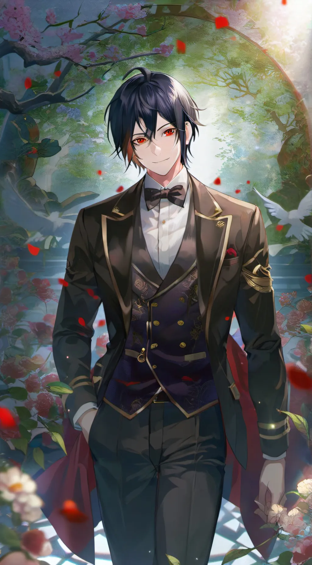 ai character: Sebastian Michaeli background