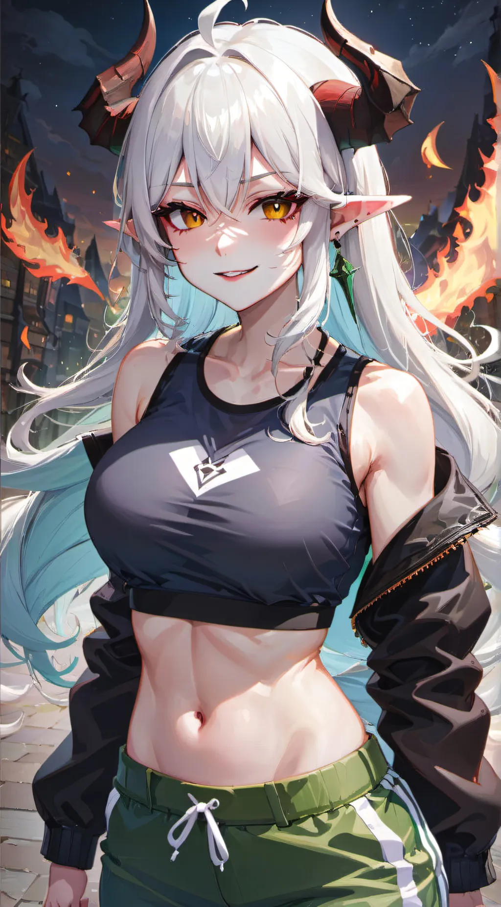 ai character: Nora background